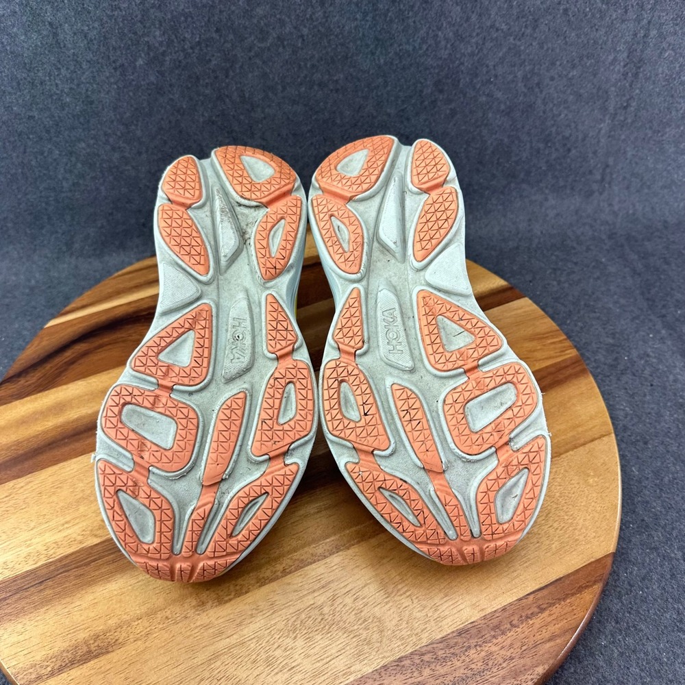 Hoka One One Bondi 8 Shoes Womens Size 8B Peach Orange Running Sneakers 1127952 - Picture 10 of 14